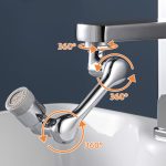 1080 rotatable splash filter faucet